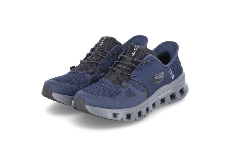 Skechers Skechers 232930 NVCC Herren Textil blau Slipper von Skechers