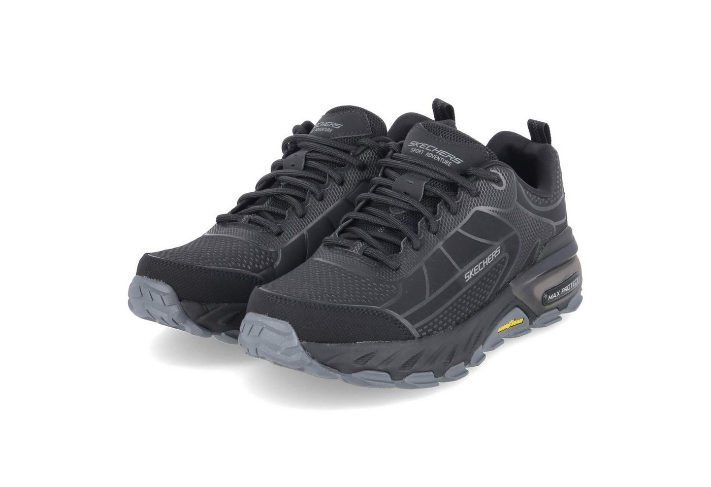Skechers Skechers 237672 BKCC Herren Synthetik schwarz Schnürschuh von Skechers