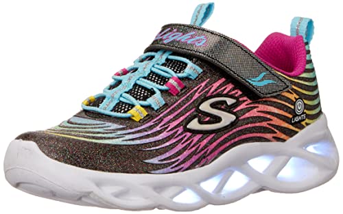 Skechers Twisty Brights-Mystical Bliss Sneaker, Black Multi Mesh, 27 EU von Skechers