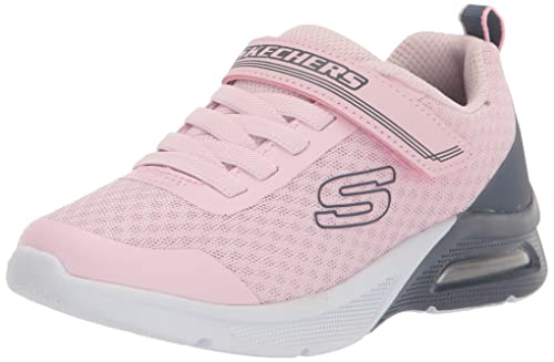 Skechers 302343L LTPK Sneaker, Light Pink Mesh/Charcoal Trim, 33 EU von Skechers