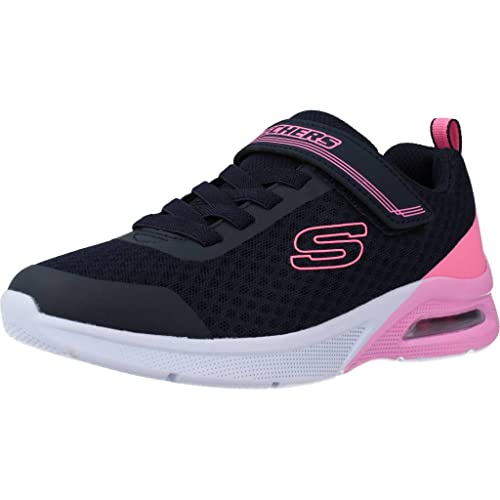 Skechers 302343L NVY Sneaker, Navy Mesh/Hot Pink Trim, 28 EU von Skechers