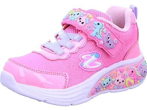 Skechers 303155n Pkmt, Sneakers, Multi Trim Synthetic Pink, 21 EU von Skechers