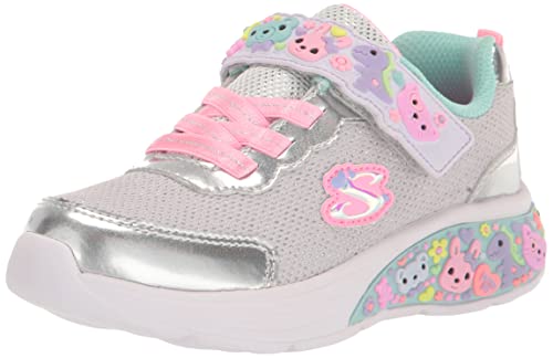 Skechers My Dreamers Sneaker, Silberfarbene Synthetische Zierleisten, 21 EU von Skechers