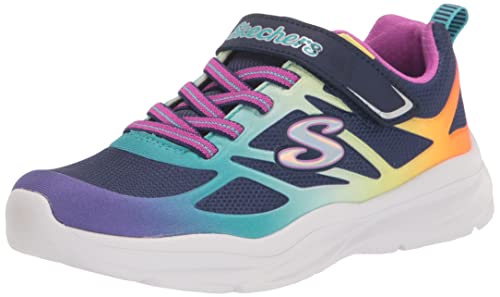 Skechers 303503L NVMT Sneaker, Marineblaues Netzgewebe mit Mehreren Zierteilen, 28 EU Skechers 303503L NVMT Sneaker, Marineblaues Netzgewebe mit Mehreren Zierteilen, 28 EU von Skechers