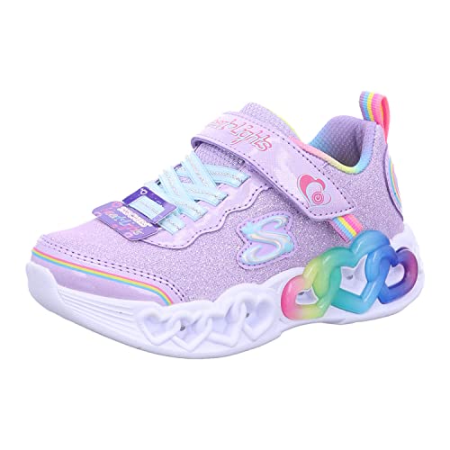 Skechers 303751L Infinite Heart Lights - Love P Violett Gr. 29 von Skechers