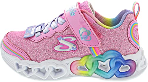 Skechers 303751l Pkmt Gymnastikschuh, Multi-Trim aus rosafarbenem Netz, 35 EU von Skechers