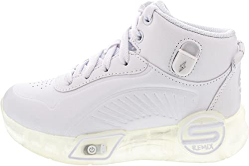 Skechers 310100l Sneaker, Weißer synthetischer Besatz, 35 EU von Skechers