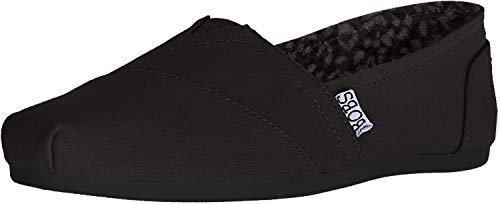 Skechers 33645 Damen Bobs Plush-Peace & Love Espadrilles, new black, 38.5 EU von Skechers