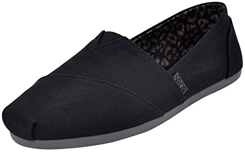 Skechers 33645 Damen Bobs Plush-Peace & Love Espadrilles, new black, 39.5 EU von Skechers