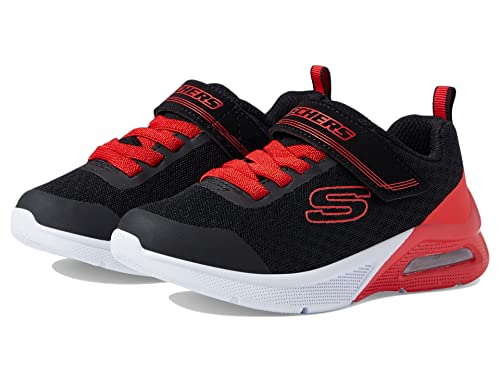 Skechers 403773L BKRD Sneaker, Black Textile/Red Trim, 35 EU von Skechers