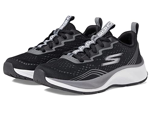 Skechers 403951l Bkcc Sneaker, Black Textile Charcoal White Trim, 39 EU von Skechers