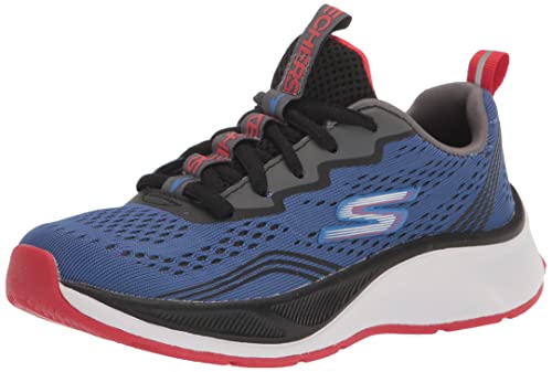 Skechers 403951l Rybk, Sneaker, Royal Textile Black Red Trim, 35 EU von Skechers