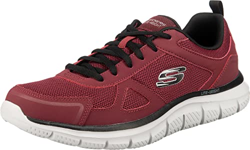 Skechers Sport Mens Track SCLORIC Men 52631 BUBK Bordeaux, Schuhgröße:42 EU von Skechers