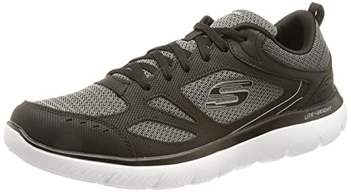 Skechers 52812/BKW Sneakers Herren Schwarz 45½ von Skechers