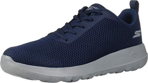 Skechers Herren Go Walk Max Effort Sneaker, Blau Navy Grey, 44.5 EU von Skechers