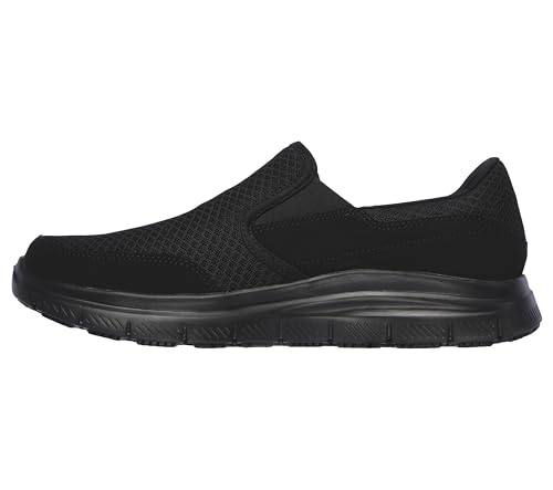 Skechers Herren Flex Advantage Slipper, rutschfest, Mcallen Hausschuh, Schwarz, 44 EU von Skechers