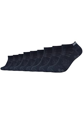 Skechers 9 Paar Unisex Sneaker Socken SK43022, Farbe:Navy, Socken & Strümpfe:43-46 von Skechers