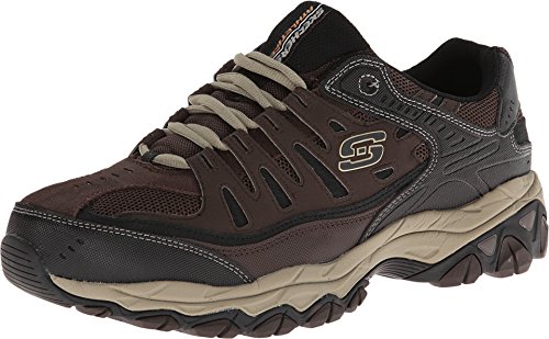 Skechers Herren Afterburn Fitafterburn M. Fit Slipper, Braun Taupe, 8 UK X-Wide von Skechers
