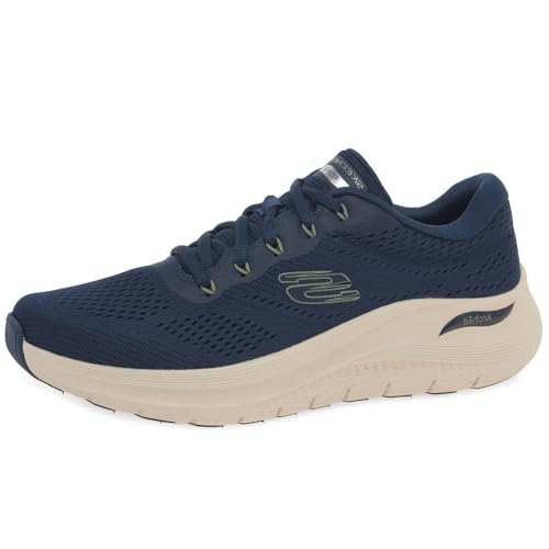 Skechers Arch Fit 2.0 Sport Herren, Navy Mesh/Synthetic, 47.5 EU von Skechers