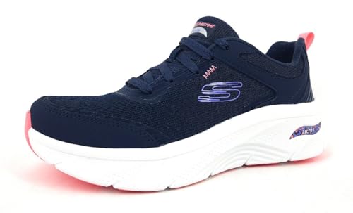 Skechers Arch Fit D'Luxe Sportschuhe Damen Trainingsschuhe Blau Freizeit, Schuhgröße:38 EU von Skechers