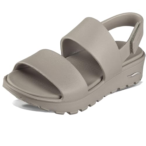 Skechers Sandalo Donna Taupe Arch Fit Footsteps Day Dream 111380dktp von Skechers