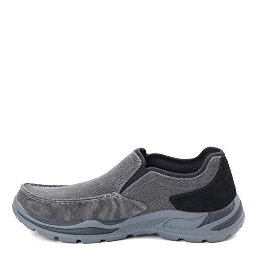 Skechers Arch Fit Motley - Rolens Black 9 EE - Wide von Skechers