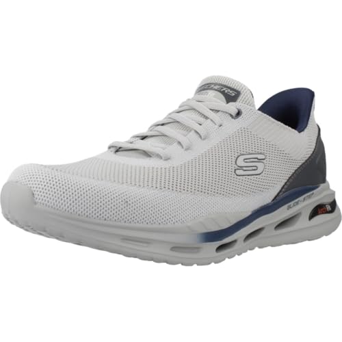 Skechers Arch Fit Orvan Kincade Slip-On Grau LTGY Größe EU 48,5 von Skechers