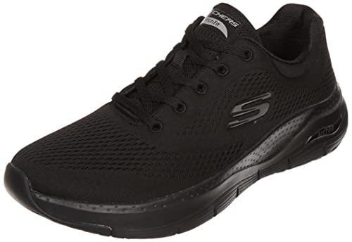 Skechers Arch Fit-Big Appeal Sportschuhe Damen Trainingsschuhe Laufschuh Schwarz Freizeit, Schuhgröße:42 EU von Skechers