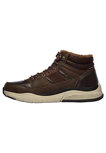 Skechers BENAGO VOREN Sneakers Mid Top Herren Schuhe 66199 BRN braun, Schuhgröße:45 EU von Skechers