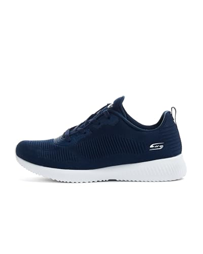 Skechers Damen BOBS Squad Tough Talk Sneaker, Navy, 39 EU von Skechers