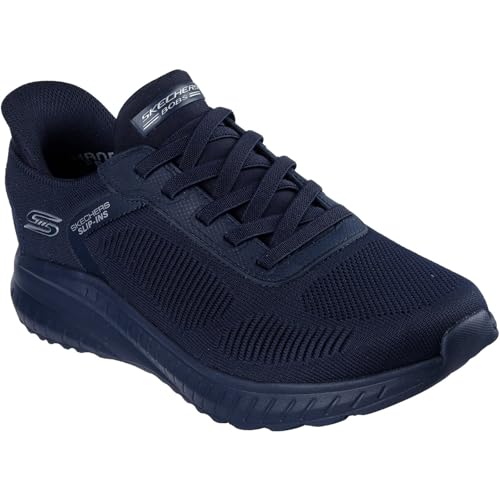 Skechers BOBS Sport Squad Chaos Solid Step Textile Herren Dark Navy Sneaker, navy, 39.5 EU von Skechers