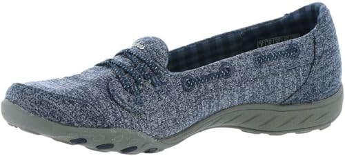 Skechers Breathe Easy-Good Influence Damen-Sneaker, Marineblau, 37.5 EU Weit von Skechers