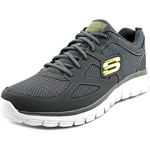 Skechers Herren 52635 Sneakers, Charcoal Lime, 41.5 EU von Skechers