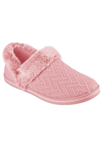 Skechers Damen Cozy Campfire - Girls Night IN Hausschuhe Pantoffeln VEGAN 167684 rosa, Schuhgröße:41 EU von Skechers