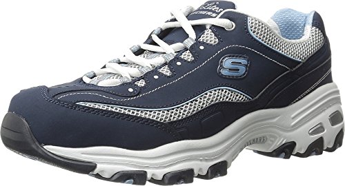 Skechers D'Lites Me Time Damen Sneakers, Marineblau/weiß - Größe: 38 EU XW von Skechers