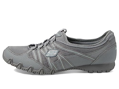 Skechers Damen Slipper in Grau, Größe 41 von Skechers