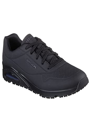 Skechers Damen Uno Sr Sneaker, Black Synthetic, 37 EU von Skechers