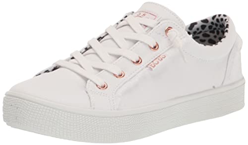 Skechers Damen 113328 WHT Sneaker, White Canvas, 35.5 EU Skechers Damen 113328 WHT Sneaker, White Canvas, 35.5 EU von Skechers