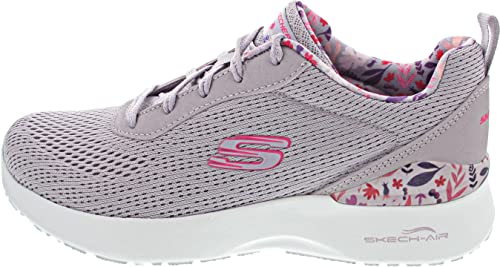 Skechers Damen Skech-AIR Dynamight Sneaker, Lavender Mesh/Multi Trim, 39 EU von Skechers