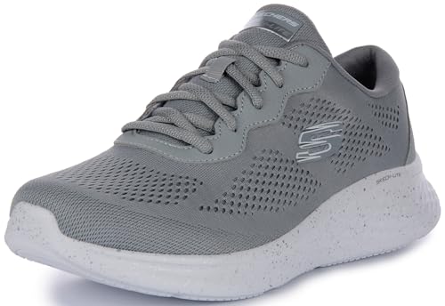 Skechers Damen 149990 Gry Sportschuhe, Grauer Netzbesatz, 35 EU von Skechers