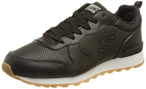 Skechers Damen Og 85 Porthole sneakers, Black Leather Duraleather Trim, 35 EU von Skechers