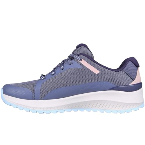 Skechers Damen 180081 Slt Trekking Low Cut, Slate Hot Melt Slate Mesh Blue Trim, 35 EU von Skechers