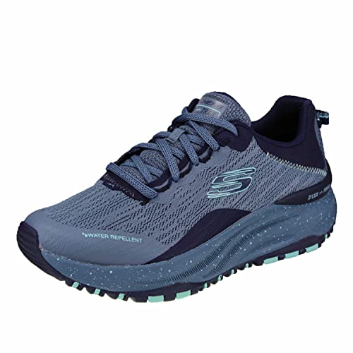 Skechers Damen 180500 SLT Trekking-Low-Cut, Slate Engineered Mesh/Blue Trim, 41 EU von Skechers