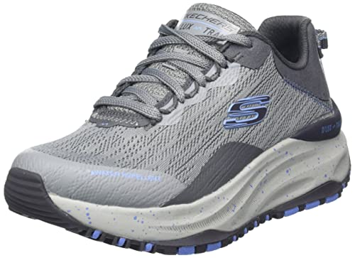 Skechers Damen 180500 Gry Trekking-Low-Cut, Gray Engineered Mesh/Light Blue Trim, 35 EU von Skechers