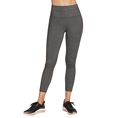 Skechers Damen Gowalk High Waisted 7/8 Legging Jogginghose, Grey, X Large von Skechers