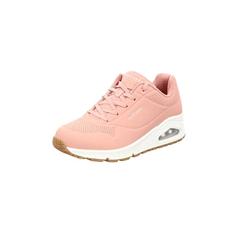 Skechers Damen UNO Stand ON AIR Sneakers, Rose Durabuck, 36 EU von Skechers