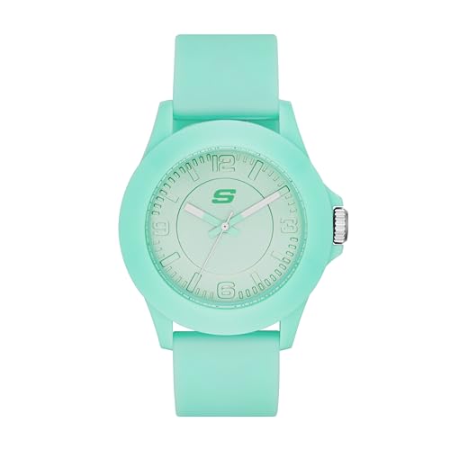 Skechers Damen Analog Quarz Uhr mit Silikon Armband SR6027 Skechers Damen Analog Quarz Uhr mit Silikon Armband SR6027 von Skechers