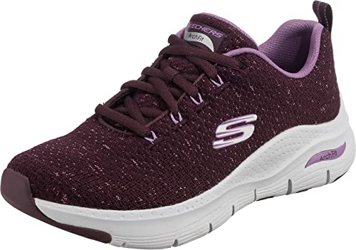 Skechers Damen Arch FIT-Glee for All Sneaker, violett, 38.5 EU von Skechers