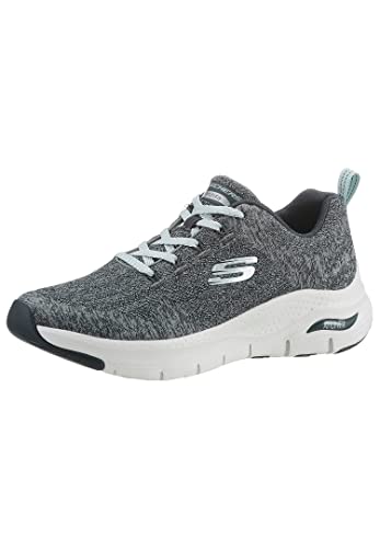 Skechers Damen Arch FIT-Comfy Wave Sneaker, Sage, 35 EU von Skechers