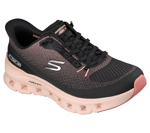 Skechers Damen Arch Fit Glide-Step Pro Hands Free Slip-ins Sneaker, BKCL = Schwarz/Koralle, 36.5 EU Weit Skechers Damen Arch Fit Glide-Step Pro Hands Free Slip-ins Sneaker, BKCL = Schwarz/Koralle, 36.5 EU Weit von Skechers